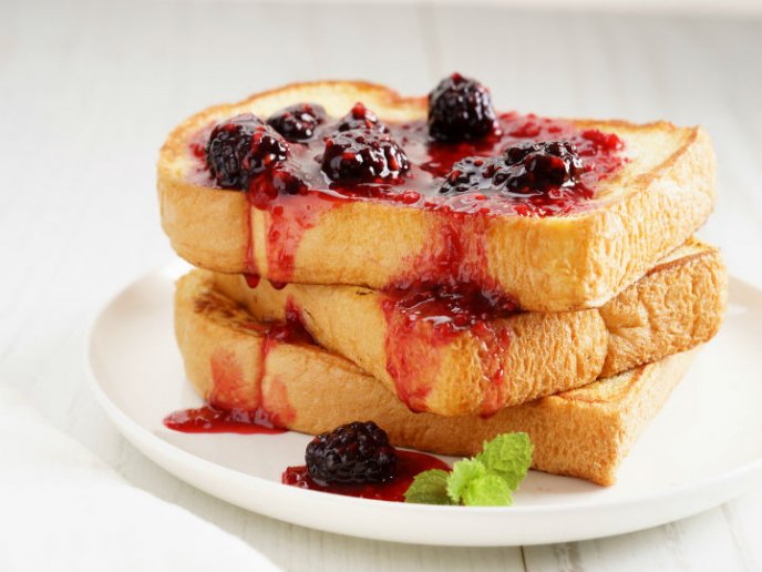 Foto de un pan francés